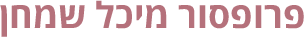 פרופ' מיכל שמחן